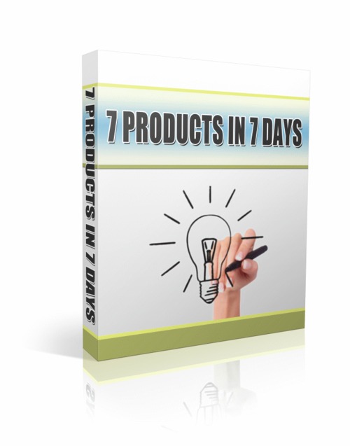 Product picture 7 Products In 7 Days + MRR + Bonus   $2.49