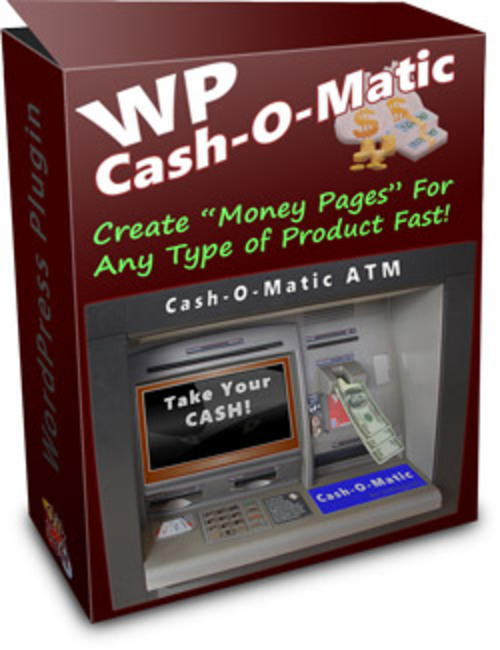 Product picture WP Cash  O Matic   + PLR +  Bonus